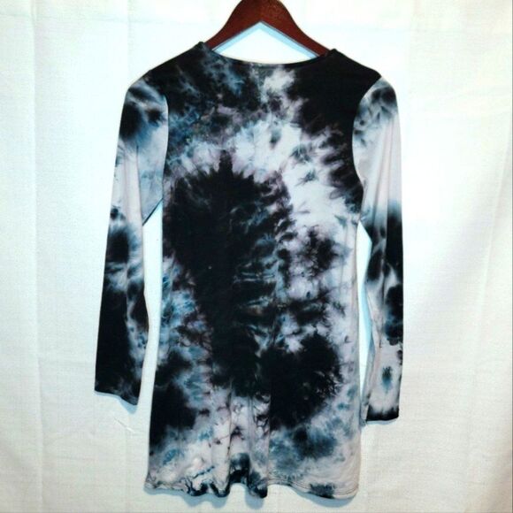 Ava Sam Blue Tie Dye Dress Size Small - Picture 5 of 9